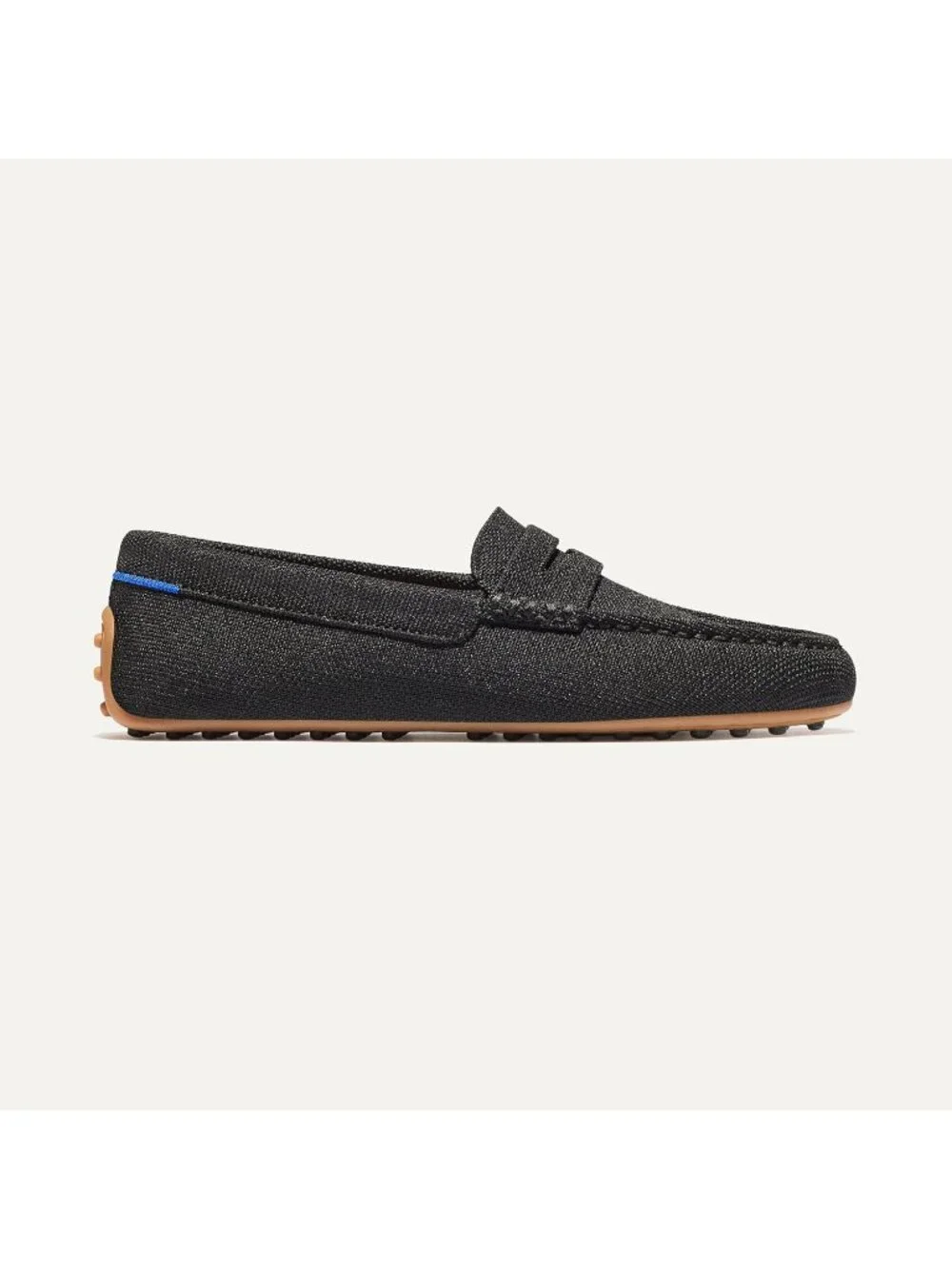Women's Black Slip-On Comfortable Loafers Sustainable Washable Stylish Shoes